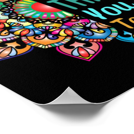 Suicide Awareness Semicolon 988 S 1 Poster (Ecke)