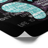 Suicide Awareness Shirt Suicide Prevention Semicol Poster (Ecke)