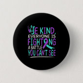 Suicide Awareness Suicide Prevention Suprt Survivo Button (Vorderseite)