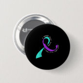 Suicide Awareness Suicide Prevention Suprt Survivo Button (Vorne & Hinten)