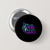 Suicide Awareness Suicide Prevention Suprt Survivo Button (Vorne & Hinten)