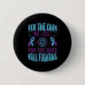 Suicide Awareness Suicide Prevention Suprt Survivo Button (Vorderseite)
