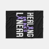 Suicide Awareness Suicide Prevention Suprt Survivo Fleecedecke (Vorderseite (Horizontal))