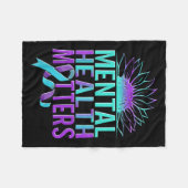 Suicide Awareness Suicide Prevention Suprt Survivo Fleecedecke (Vorderseite (Horizontal))