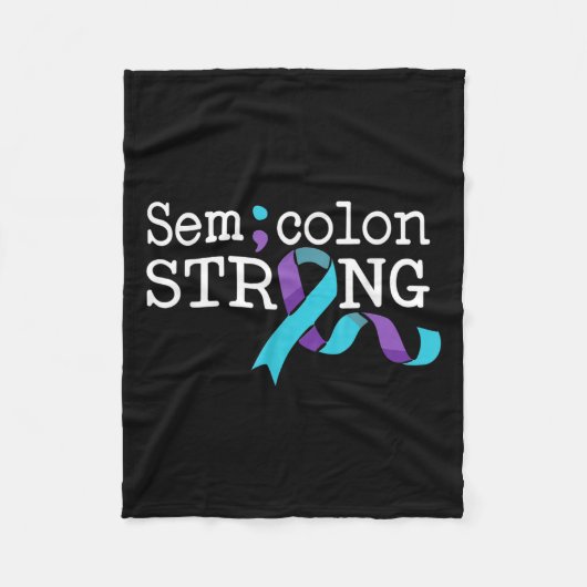 Suicide Awareness Suicide Prevention Suprt Survivo Fleecedecke (Vorderseite)