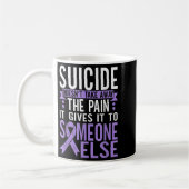 Suicide Awareness Suicide Prevention Suprt Survivo Kaffeetasse (Links)