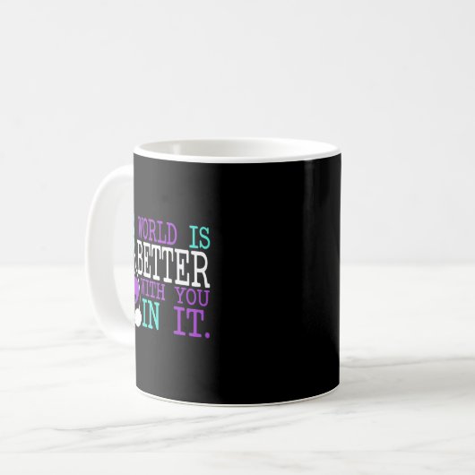 Suicide Awareness Suicide Prevention Suprt Survivo Kaffeetasse (Vorderseite Links)