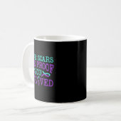 Suicide Awareness Suicide Prevention Suprt Survivo Kaffeetasse (Vorderseite Links)
