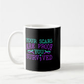 Suicide Awareness Suicide Prevention Suprt Survivo Kaffeetasse (Links)