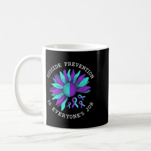 Suicide Awareness Suicide Prevention Suprt Survivo Kaffeetasse (Links)