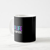 Suicide Awareness Suicide Prevention Suprt Survivo Kaffeetasse (Vorderseite Links)