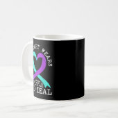 Suicide Awareness Suicide Prevention Suprt Survivo Kaffeetasse (Vorderseite Links)