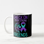 Suicide Awareness Suicide Prevention Suprt Survivo Kaffeetasse (Links)
