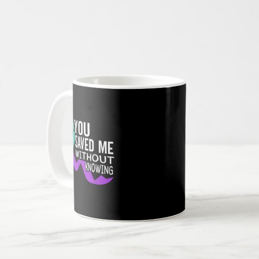 Suicide Awareness Suicide Prevention Suprt Survivo Kaffeetasse (Vorderseite Links)