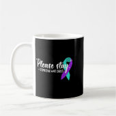 Suicide Awareness Suicide Prevention Suprt Survivo Kaffeetasse (Links)