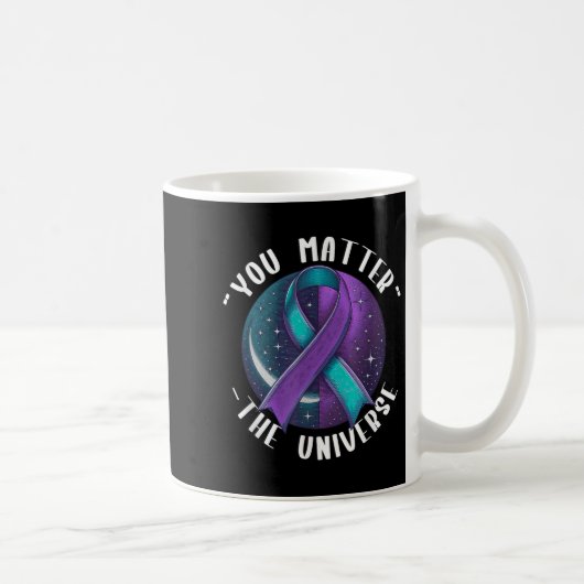 Suicide Awareness Suicide Prevention Suprt Survivo Kaffeetasse (Rechts)
