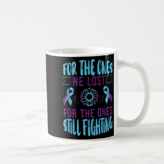 Suicide Awareness Suicide Prevention Suprt Survivo Kaffeetasse (Rechts)
