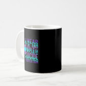 Suicide Awareness Suicide Prevention Suprt Survivo Kaffeetasse (Vorderseite Links)