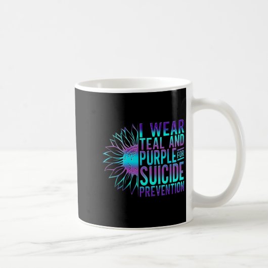 Suicide Awareness Suicide Prevention Suprt Survivo Kaffeetasse (Rechts)