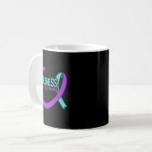 Suicide Awareness Suicide Prevention Suprt Survivo Kaffeetasse (Vorderseite Links)