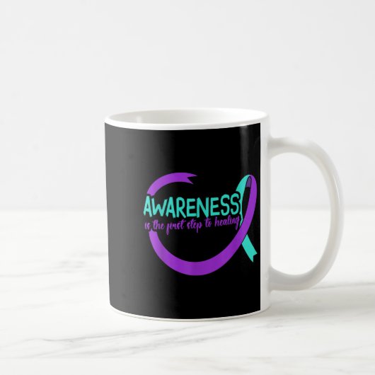 Suicide Awareness Suicide Prevention Suprt Survivo Kaffeetasse (Rechts)