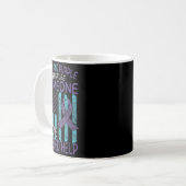 Suicide Awareness Suicide Prevention Suprt Survivo Kaffeetasse (Vorderseite Links)