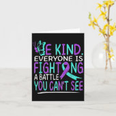 Suicide Awareness Suicide Prevention Suprt Survivo Karte (Gelbe Blume)