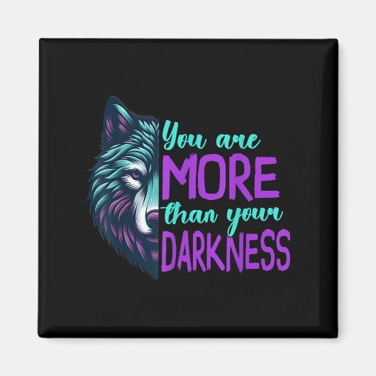 Suicide Awareness Suicide Prevention Suprt Survivo Magnet (Vorne)