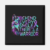 Suicide Awareness Suicide Prevention Suprt Survivo Magnet (Vorne)