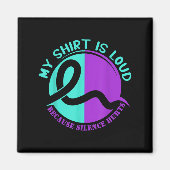 Suicide Awareness Suicide Prevention Suprt Survivo Magnet (Vorne)