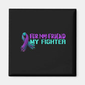 Suicide Awareness Suicide Prevention Suprt Survivo Magnet (Vorne)