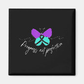 Suicide Awareness Suicide Prevention Suprt Survivo Magnet (Vorne)