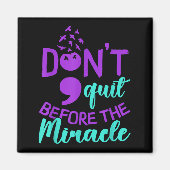 Suicide Awareness Suicide Prevention Suprt Survivo Magnet (Vorne)