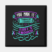 Suicide Awareness Suicide Prevention Suprt Survivo Magnet (Vorne)