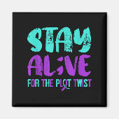 Suicide Awareness Suicide Prevention Suprt Survivo Magnet (Vorne)