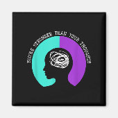 Suicide Awareness Suicide Prevention Suprt Survivo Magnet (Vorne)