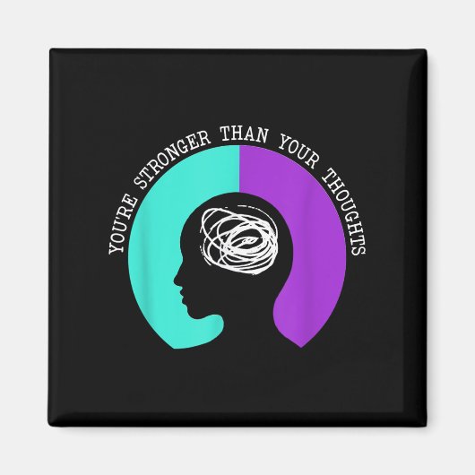 Suicide Awareness Suicide Prevention Suprt Survivo Magnet (Vorne)