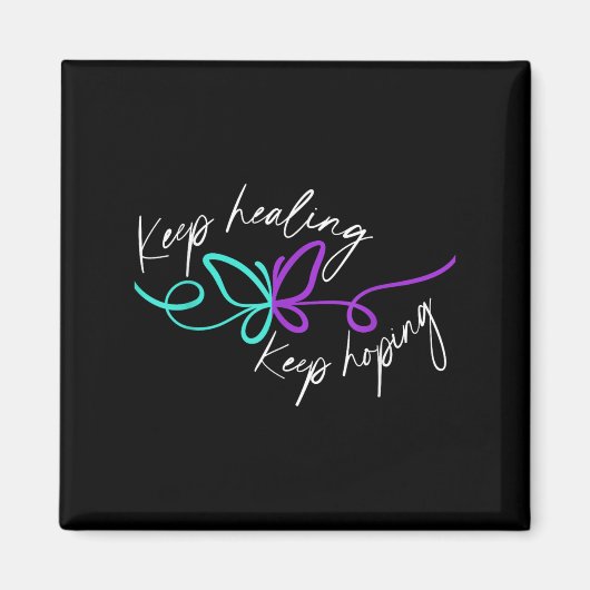 Suicide Awareness Suicide Prevention Suprt Survivo Magnet (Vorne)