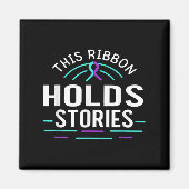 Suicide Awareness Suicide Prevention Suprt Survivo Magnet (Vorne)