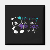 Suicide Awareness Suicide Prevention Suprt Survivo Magnet (Vorne)