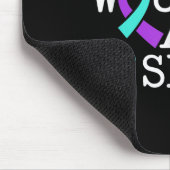 Suicide Awareness Suicide Prevention Suprt Survivo Mousepad (Ecke)
