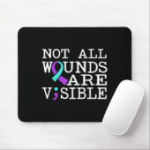 Suicide Awareness Suicide Prevention Suprt Survivo Mousepad (Mit Mouse)