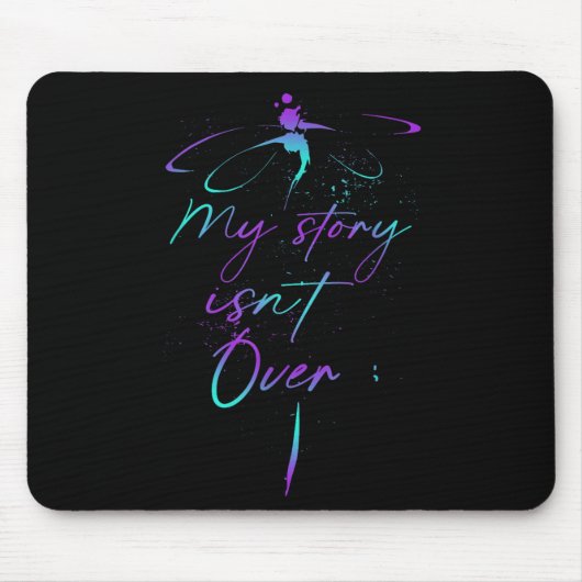 Suicide Awareness Suicide Prevention Suprt Survivo Mousepad (Vorne)