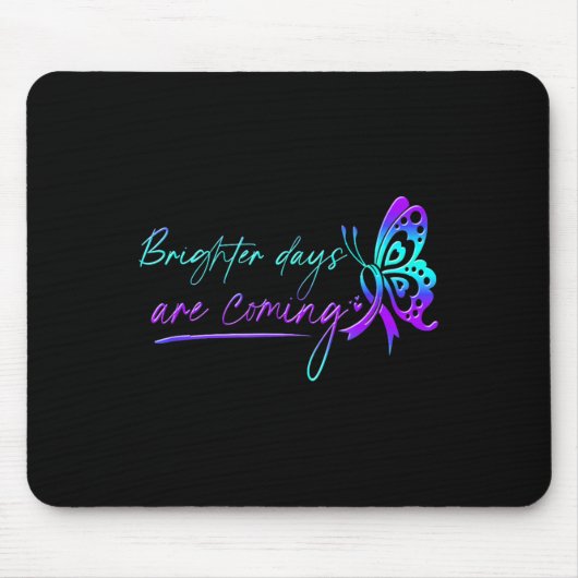 Suicide Awareness Suicide Prevention Suprt Survivo Mousepad (Vorne)