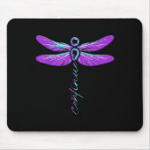 Suicide Awareness Suicide Prevention Suprt Survivo Mousepad (Vorne)