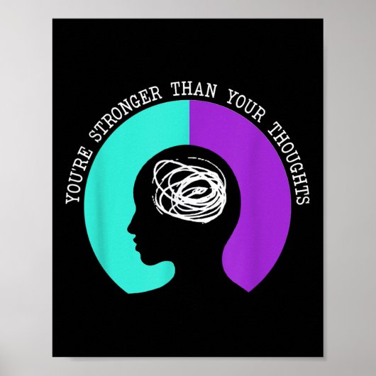 Suicide Awareness Suicide Prevention Suprt Survivo Poster (Vorne)