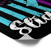 Suicide Awareness Suicide Prevention Suprt Survivo Poster (Ecke)