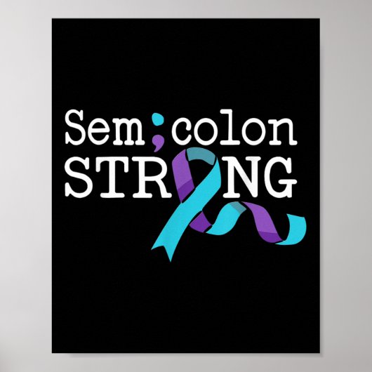 Suicide Awareness Suicide Prevention Suprt Survivo Poster (Vorne)