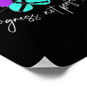 Suicide Awareness Suicide Prevention Suprt Survivo Poster (Ecke)