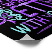 Suicide Awareness Suicide Prevention Suprt Survivo Poster (Ecke)